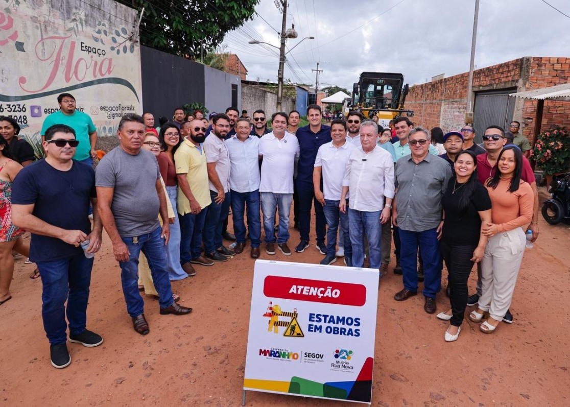 Governo do Maranhão inicia obras de pavimentação em ruas e avenidas de São José de Ribamar